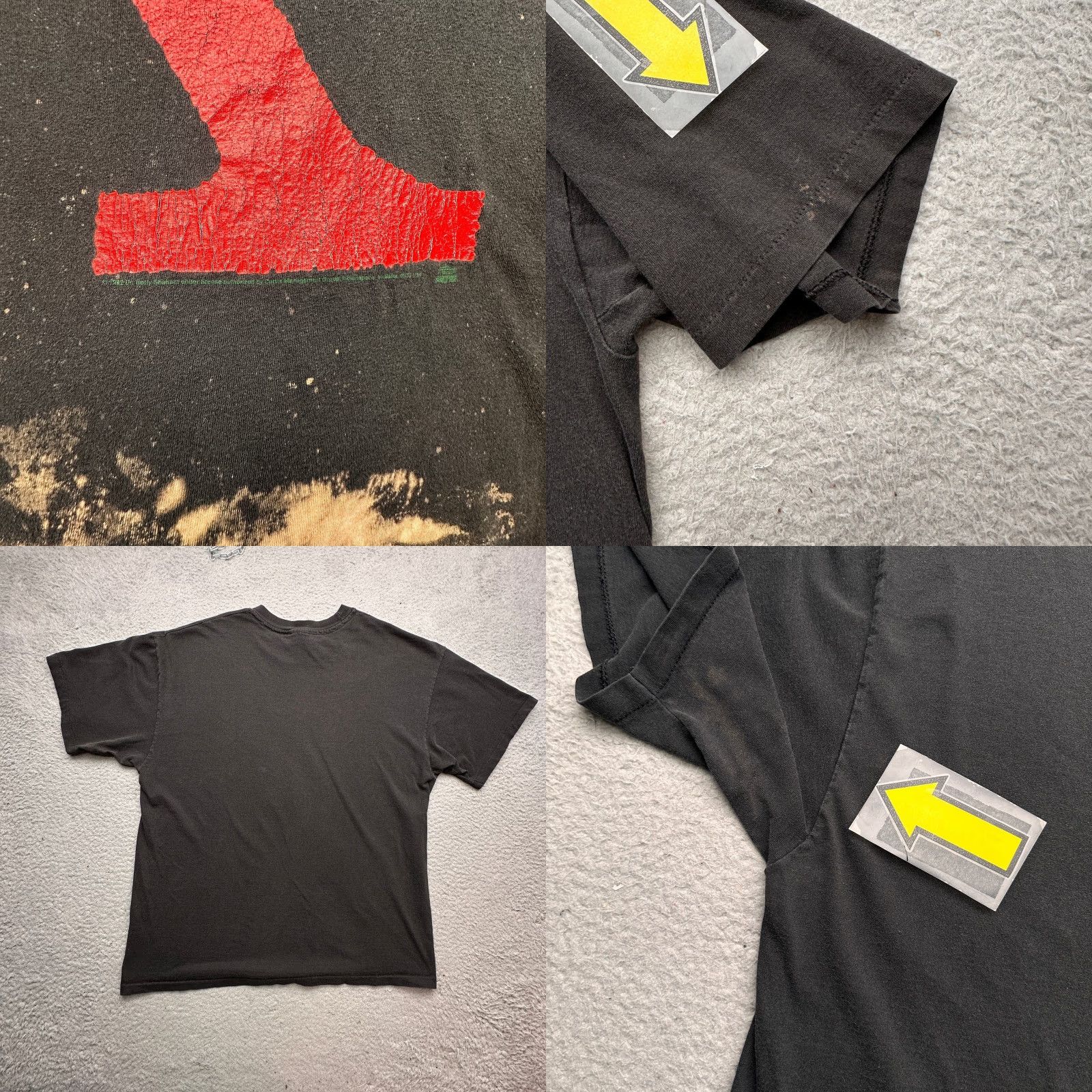 Lee VINTAGE Malcolm X Spike Lee Denzel Washington Movie Film T-Shirt Mens XL Graphic Black Hanes Winterland Size US L / EU 52-54 / 3 - 8 Thumbnail