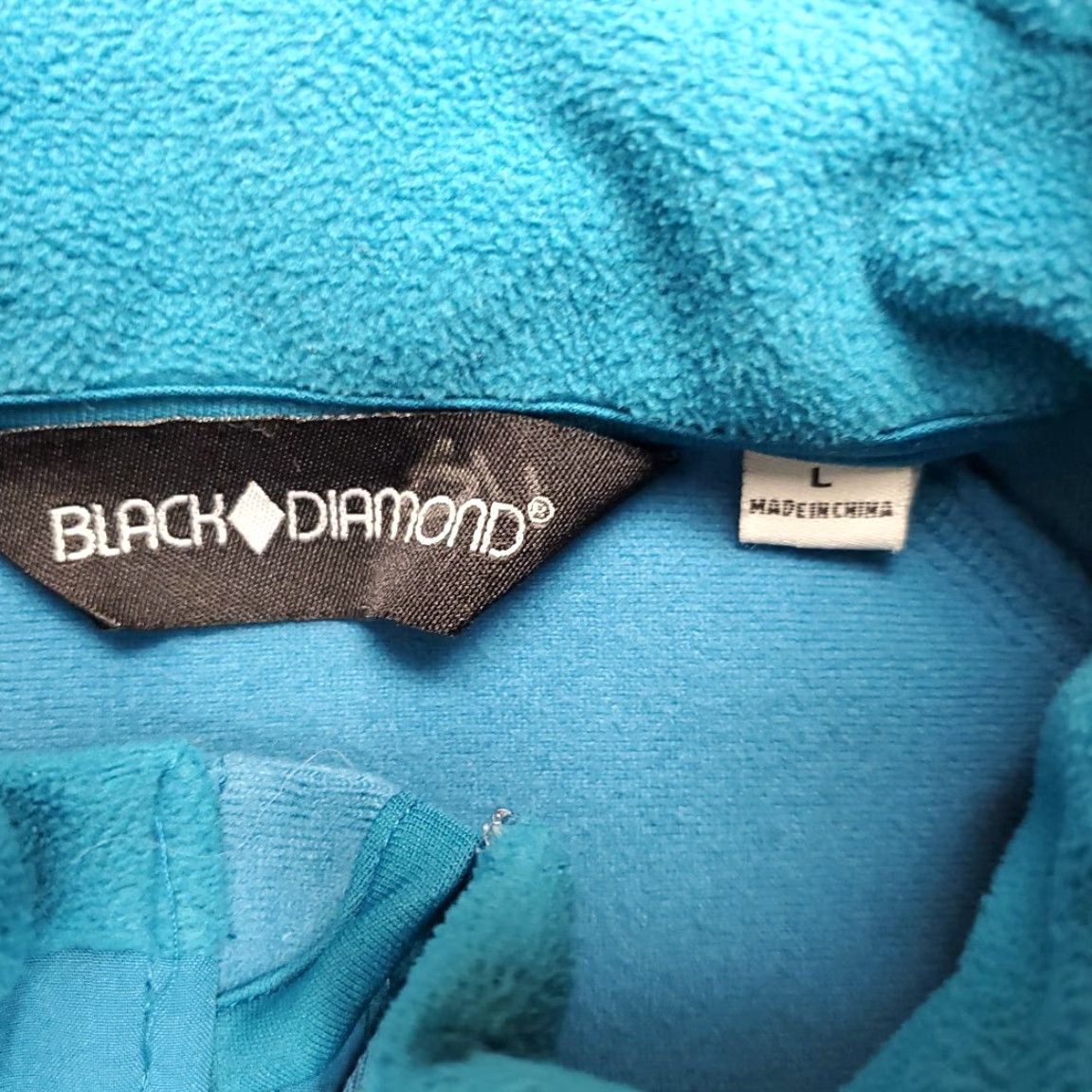 Black Diamond VINTAGE Black Diamond Jacket Women L Teal Softshell Full Zip Outdoors Gorp Size L / US 10 / IT 46 - 5 Thumbnail