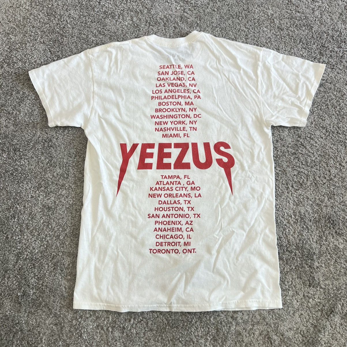 Kanye West Kanye West Yeezus Tour T-Shirt 2013 Rap Tee Merch M Size US M / EU 48-50 / 2 - 4 Thumbnail