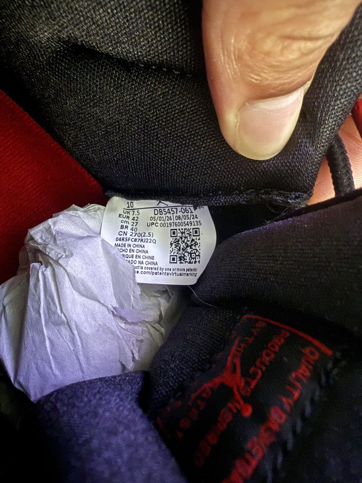 Jordan Brand JORDAN 11/ XI BRED VELVET Size US 10 / IT 40 - 5 Thumbnail