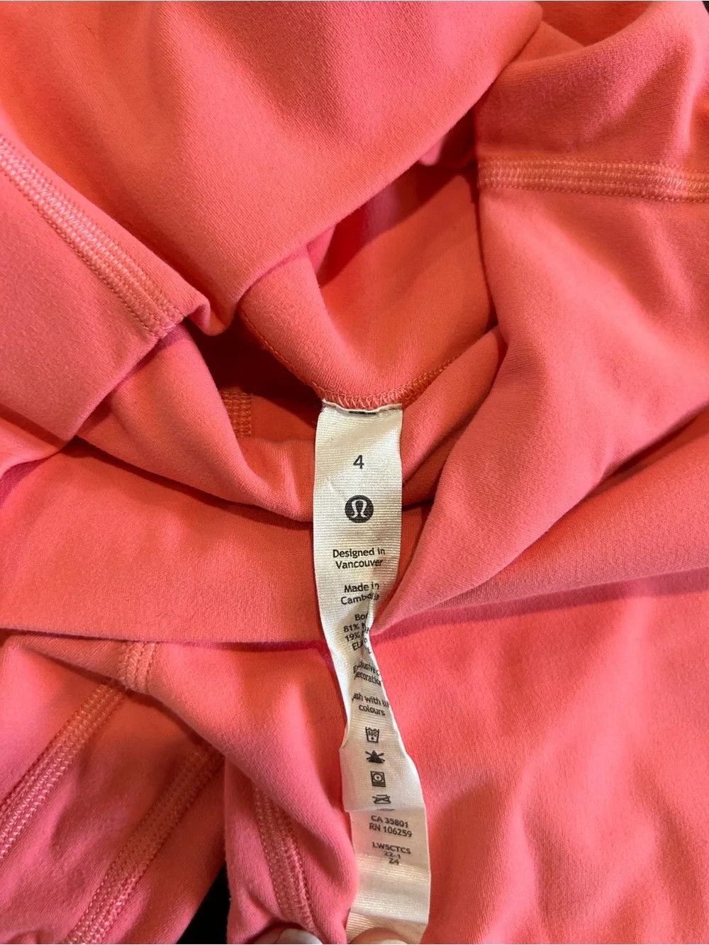 Lululemon lululemon athletic Pink High-Rise Leggings Size 27" / US 4 / IT 40 - 3 Thumbnail