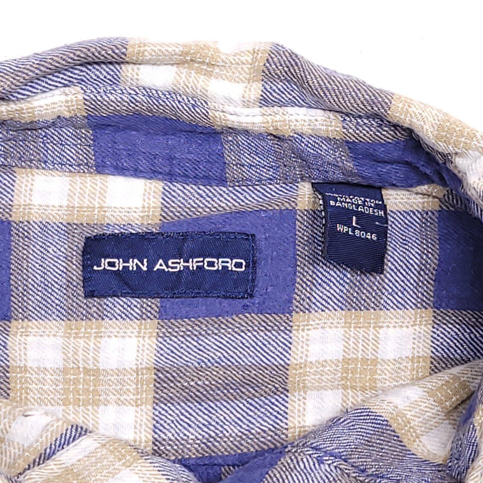 John Ashford John Ashford Tartan Flannel Shirt Mens Size Large Blue Green Size US L / EU 52-54 / 3 - 3 Thumbnail