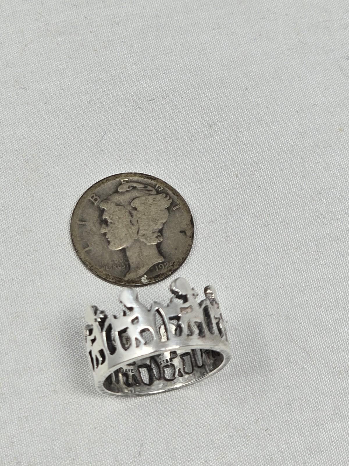 Other James Avery Retired Sterling Silver Children School Desk Size ONE SIZE - 7 Thumbnail