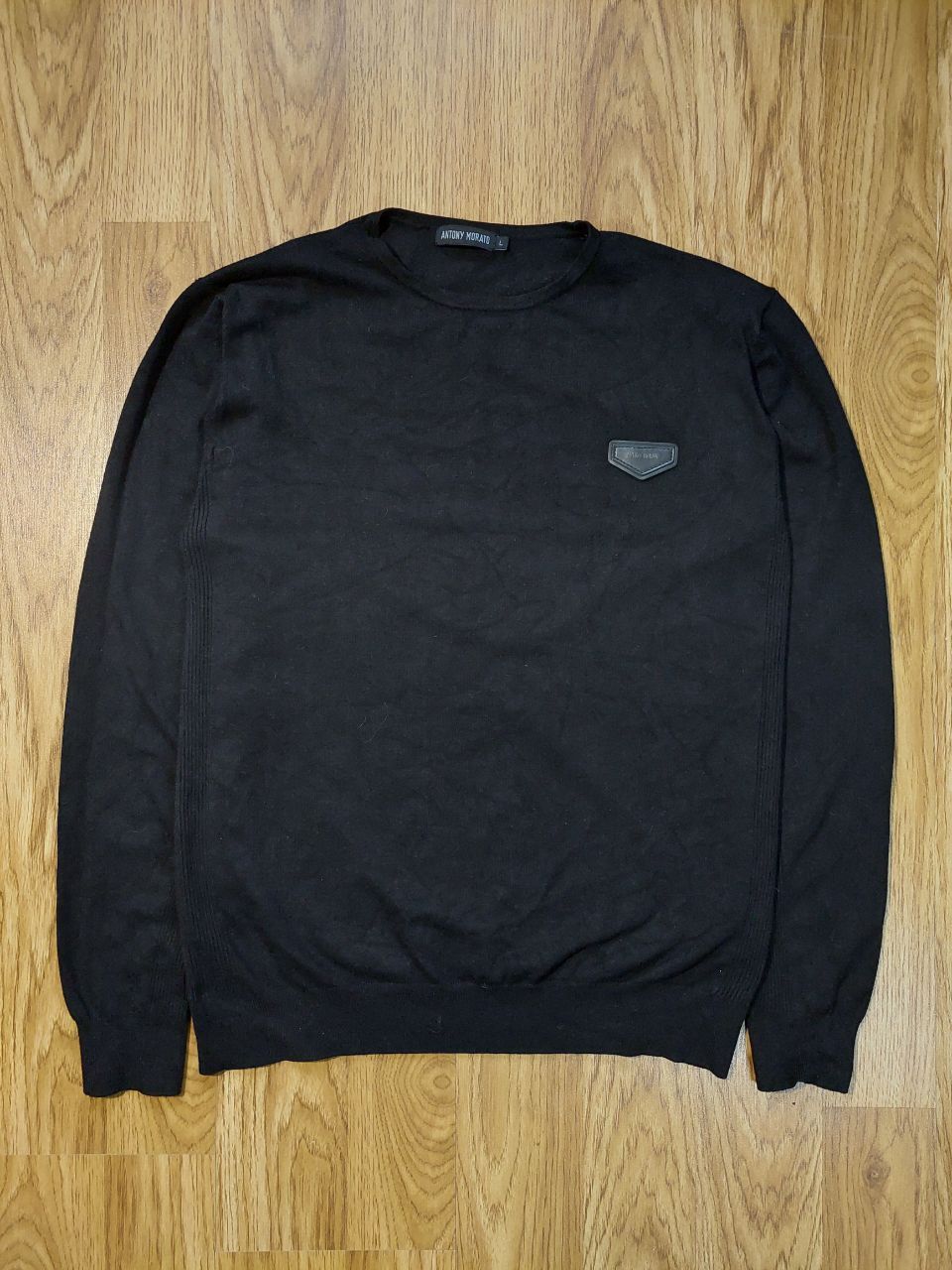 Pre-owned Antony Morato Sweater Size L In Black