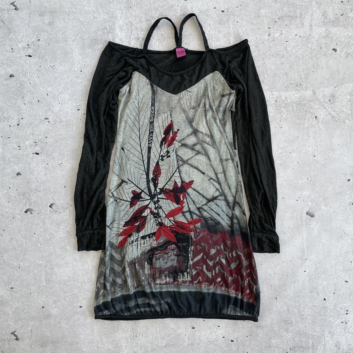 Save the Queen Y2K vintage graphic dresses midi dress y2k