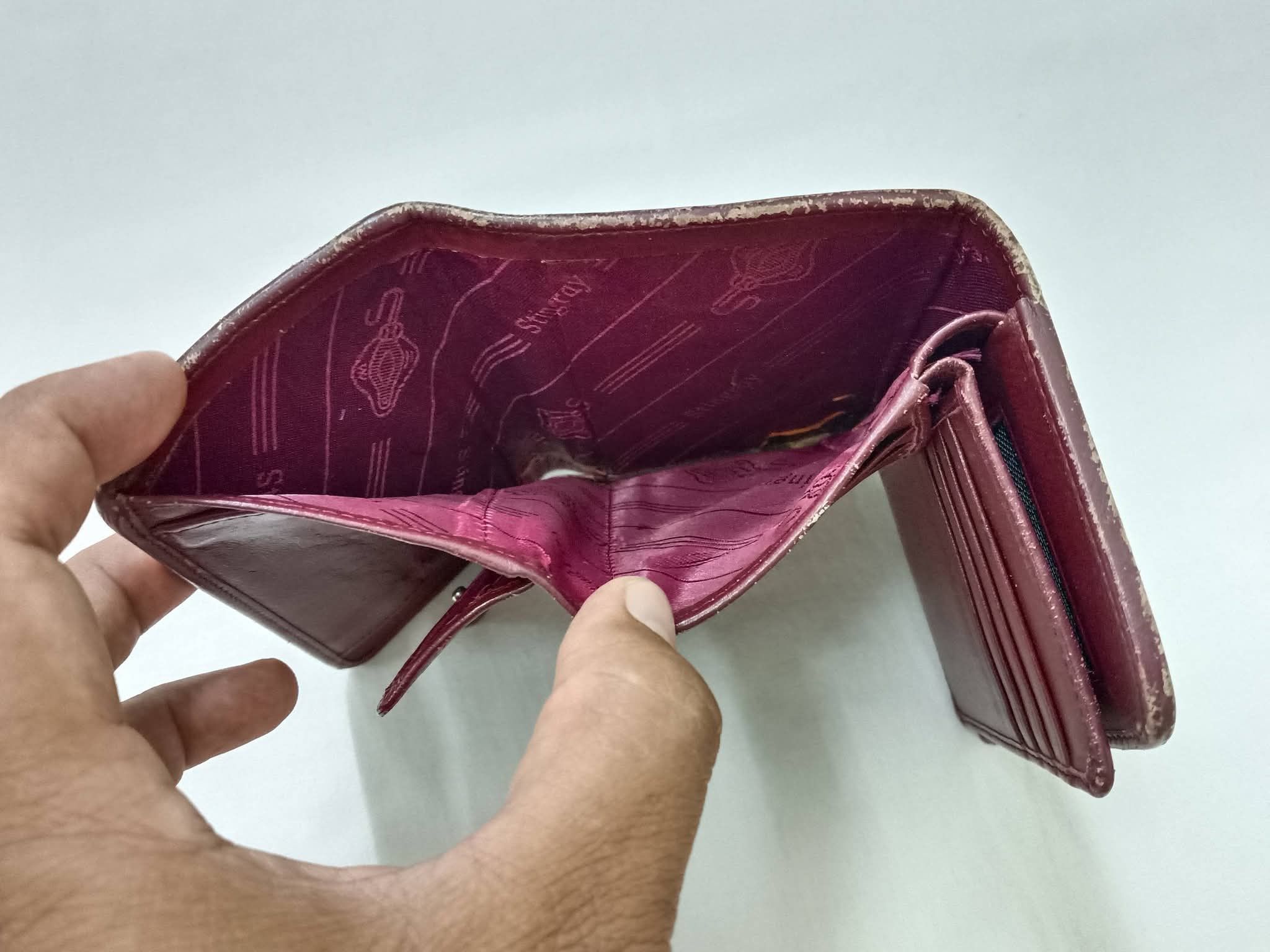 Genuine Leather Genuine Leather Stingray Skin Trifold Wallet Size ONE SIZE - 11 Thumbnail