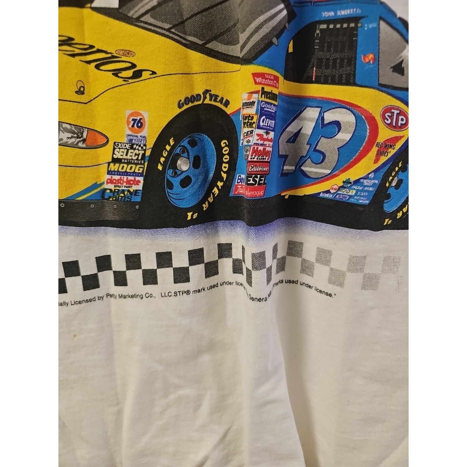 Tultex Tultex 2000 John Andretti NASCAR T-Shirt Richard Petty 2XL Size US XXL / EU 58 / 5 - 4 Thumbnail