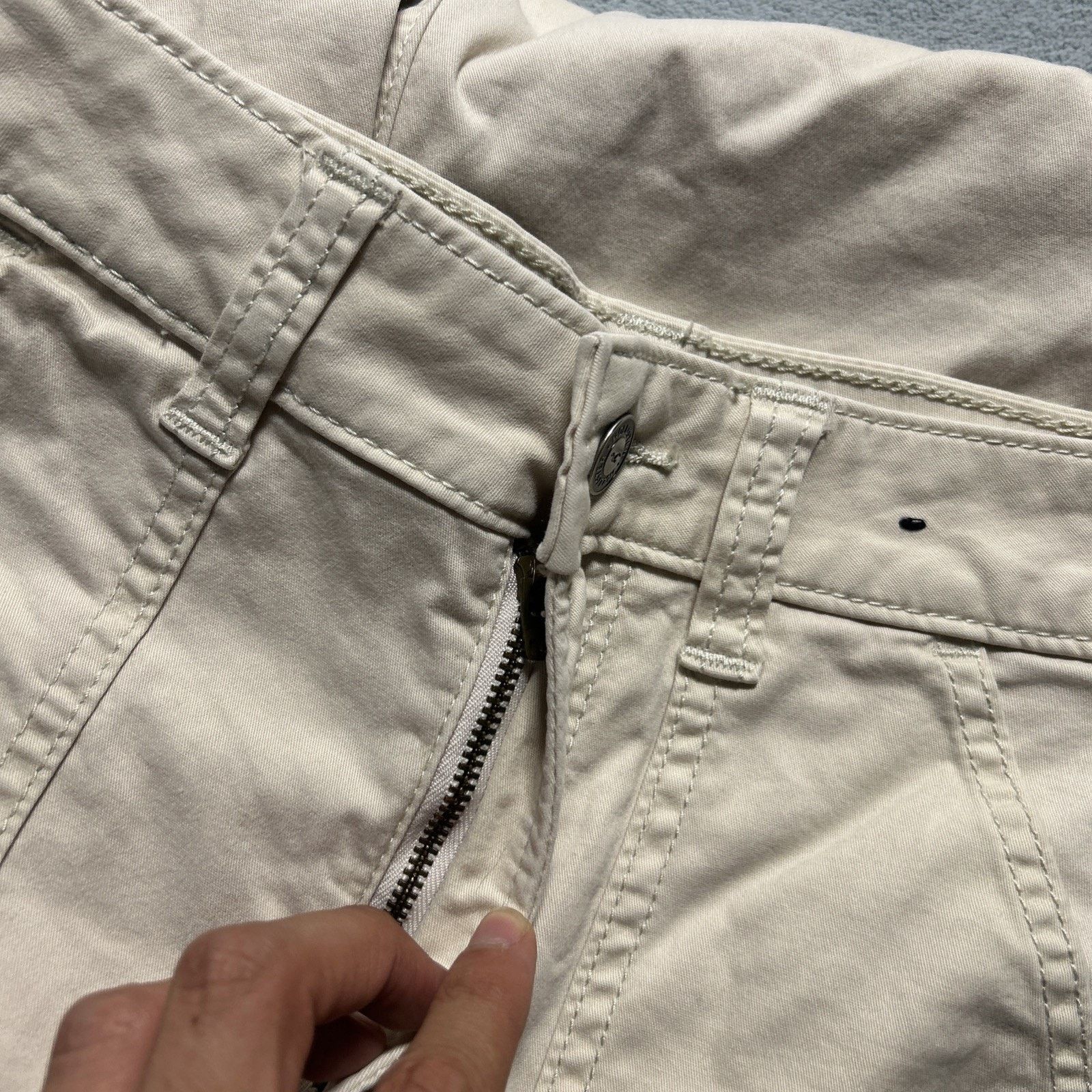 Hollister Cargo Beyond Baggy Jeans Women 2 26x30 Hamilton Loose Baggie Size 26" / US 2 / IT 38 - 8 Thumbnail
