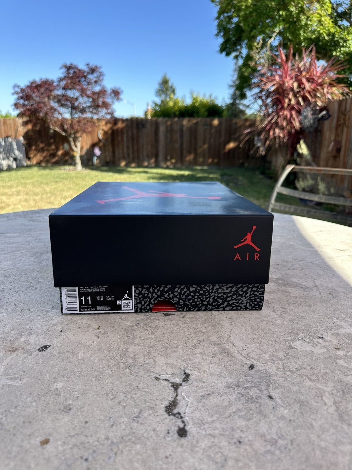 Jordan Brand × Nike Jordan 3 “Blackcat” Size US 11 / EU 44 - 9 Thumbnail
