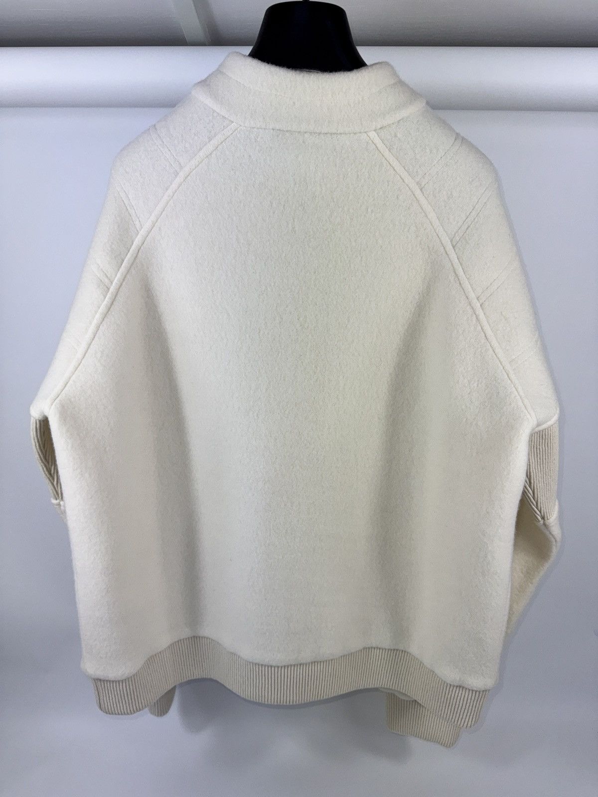 Louis Vuitton WOOL TEXTURED ZIP UP JUMPER Size US XL / EU 56 / 4 - 3 Thumbnail