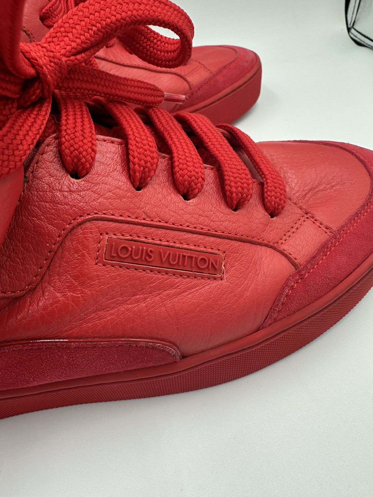Louis Vuitton Kanye West x Louis Vuitton Red Don’s Size US 7 / EU 40 - 18 Thumbnail