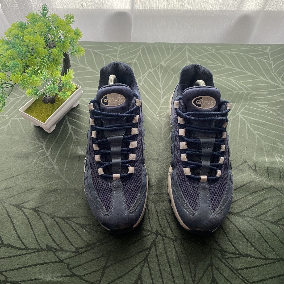 Nike Nike Air Max 95 Navy Blue Size US 9 / EU 42 - 2 Thumbnail