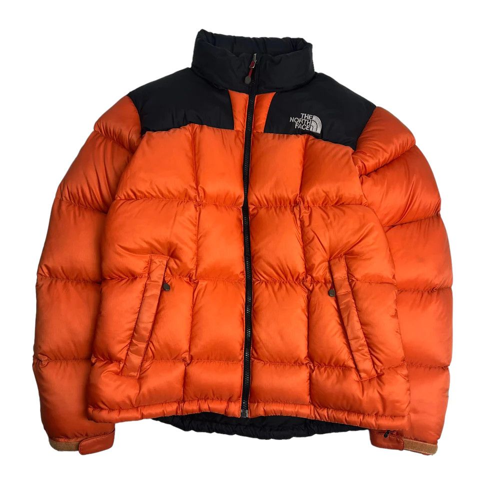 image of The North Face North Face Nuptse Puffer Orange, Men's (Size Medium)