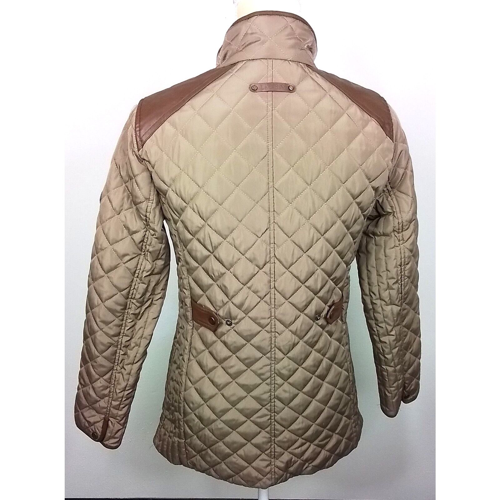 Ralph Lauren Ralph Lauren Barn Jacket Women's XS Brown Quilted #W3570 Size XS / US 0-2 / IT 36-38 - 4 Thumbnail