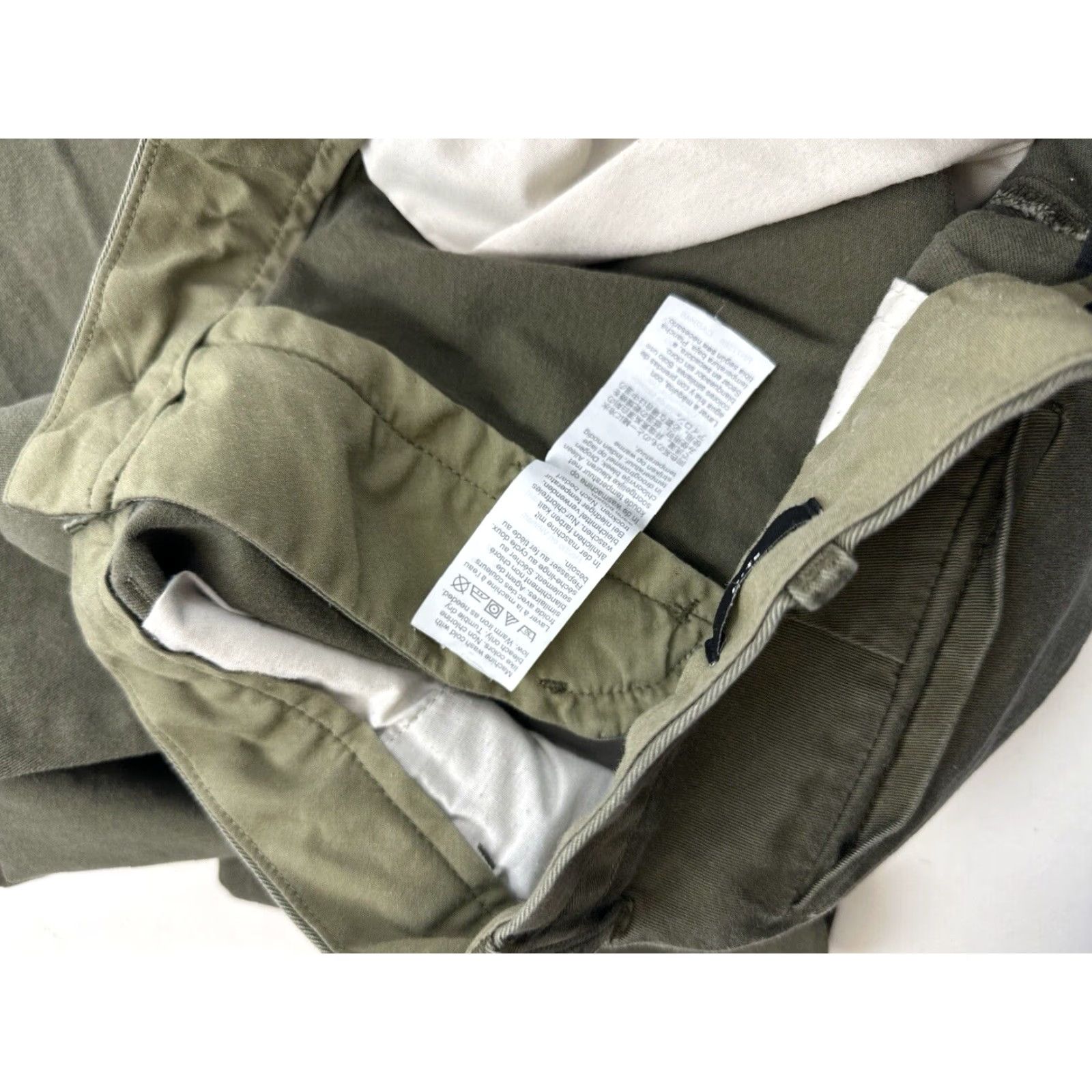 J.Crew J.Crew Pants Men’s 32 Slim Chino Flex Flat Front Green Twill Pockets Straight Inseam 31 Size US 32 / EU 48 - 5 Thumbnail