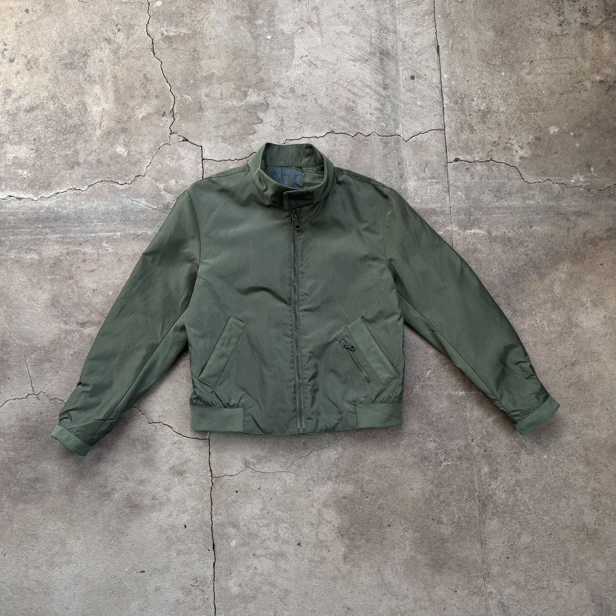 Vintage Vintage Military Nylon Bomber Jacket Size US L / EU 52-54 / 3 - 1 Thumbnail