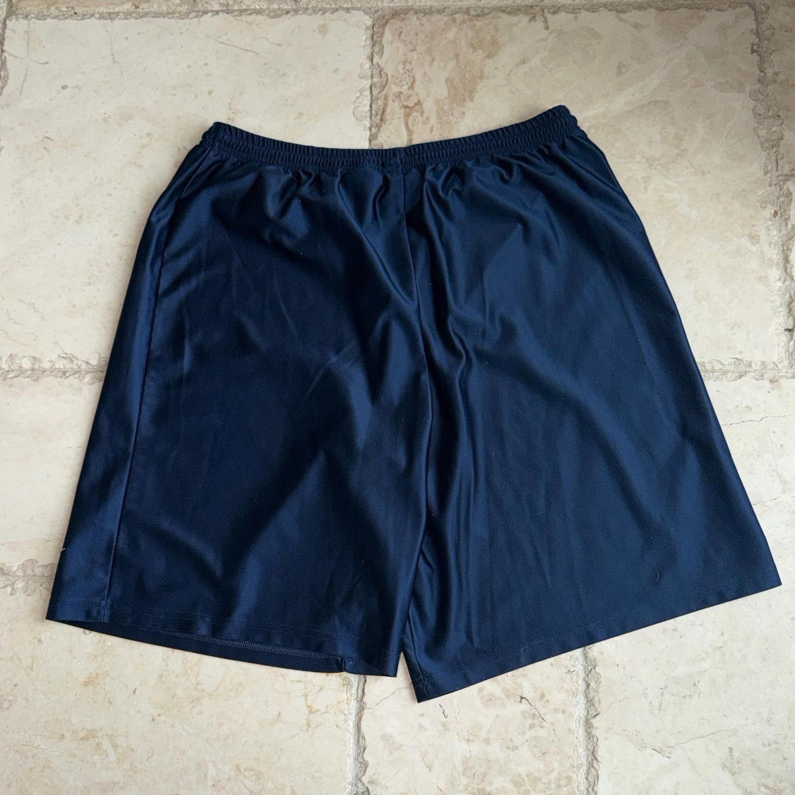 Nike Nike Navy Blue Shimmer Dazzle Hoop Shorts Mens LG Y2K 90s Size US 34 / EU 50 - 4 Thumbnail
