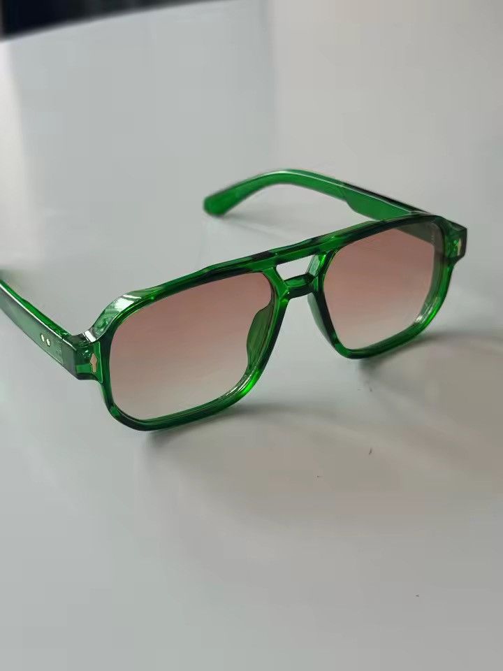 Electric Visual Double Bridges Square Sunglasses Size ONE SIZE - 6 Thumbnail