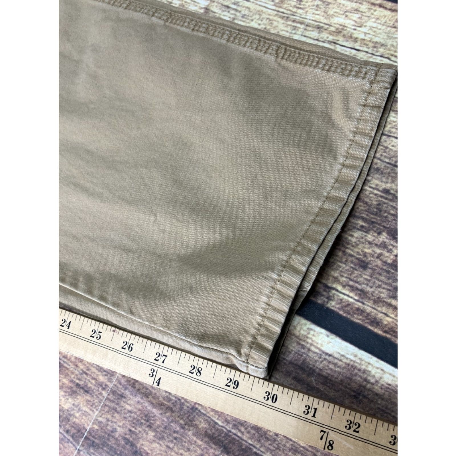 Wrangler Wrangler Carpenter Pants Mens Sz 40 x 30 Lt Brown Tan Cotton Pockets Hammer Loop Size US 40 / EU 56 - 3 Thumbnail