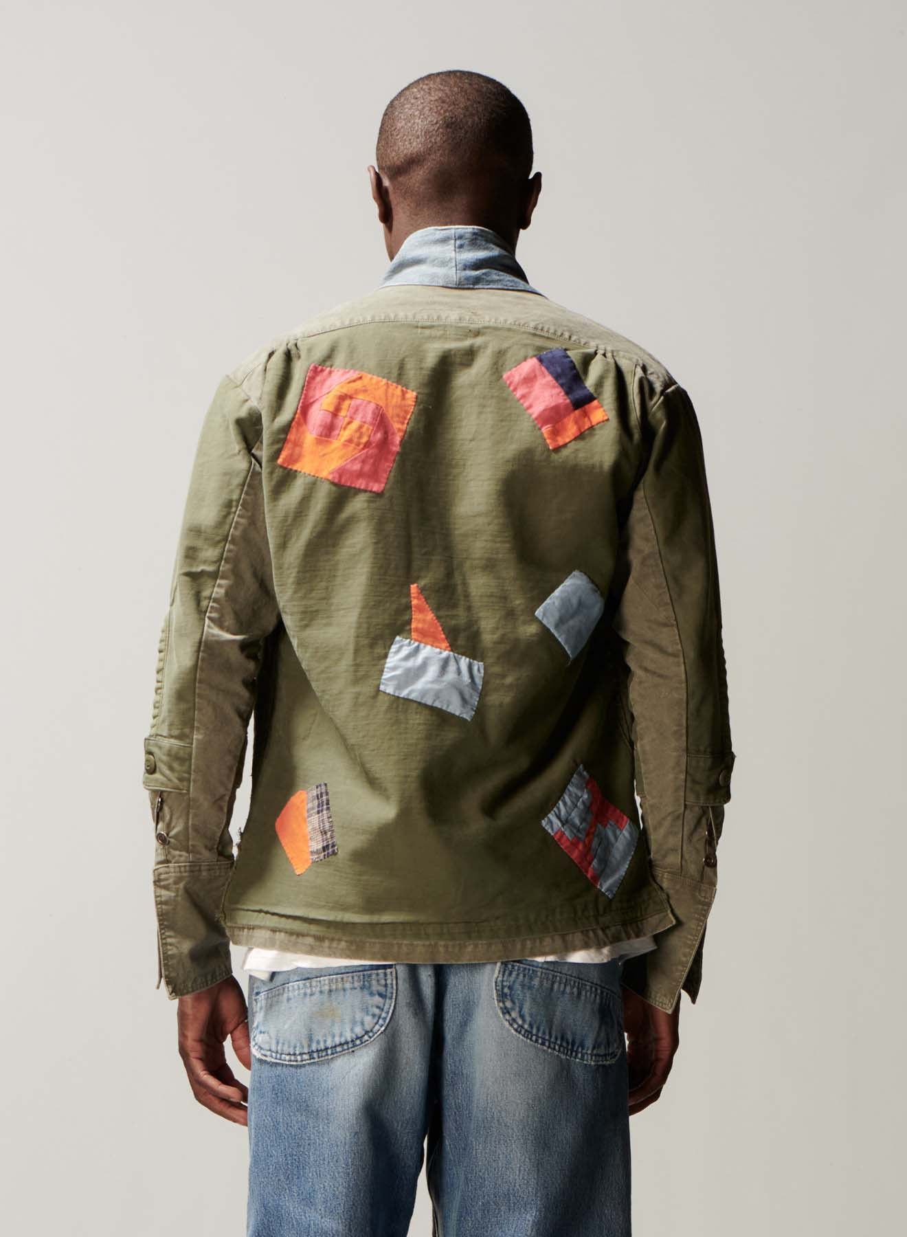 Greg Lauren Greg Lauren Gees Bend Army GL 1 Kimono Jacket Size US M / EU 48-50 / 2 - 5 Thumbnail