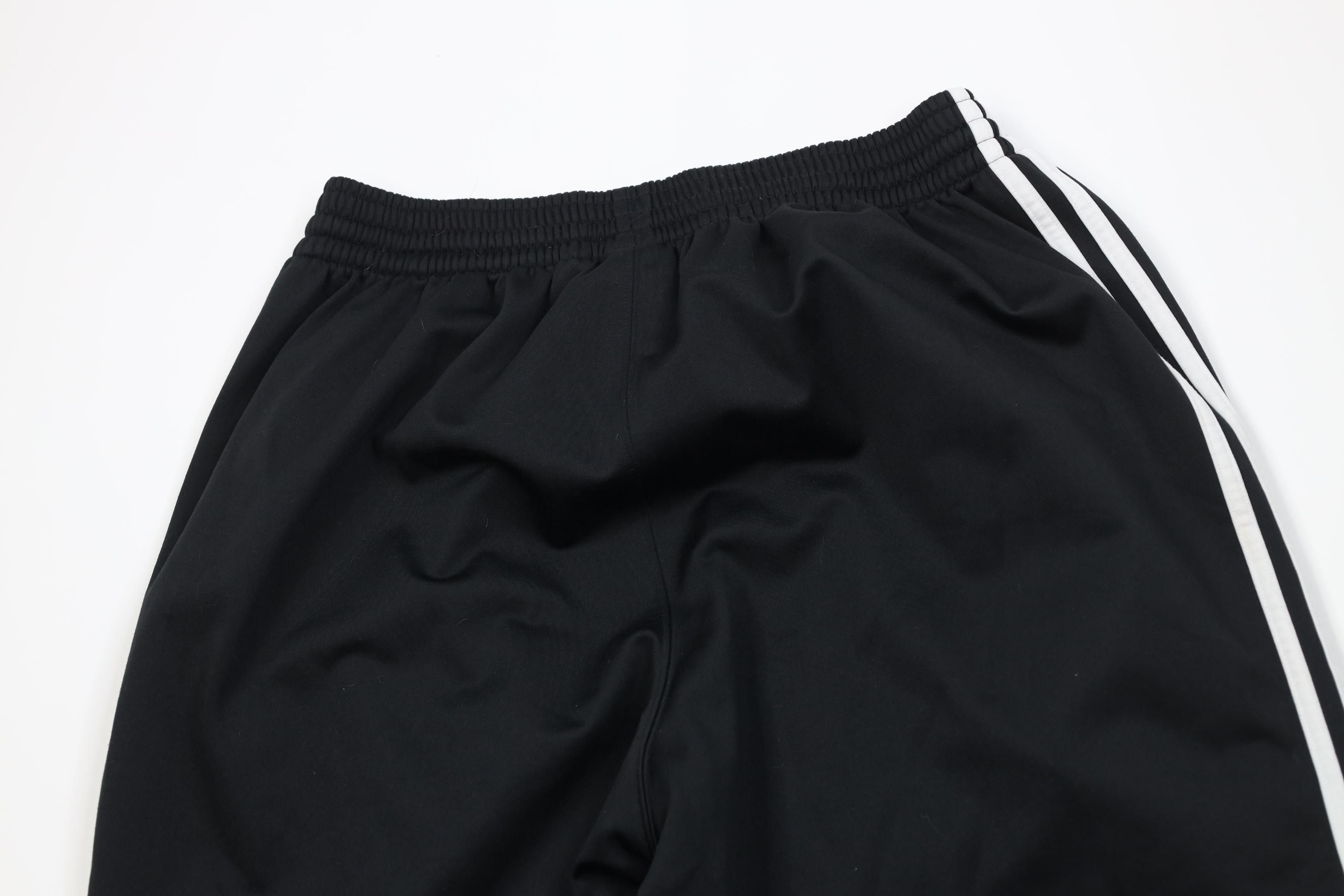 Adidas Vintage Y2K Adidas Striped Wide Leg Sweatpants Pants Black Size US 36 / EU 52 - 10 Thumbnail