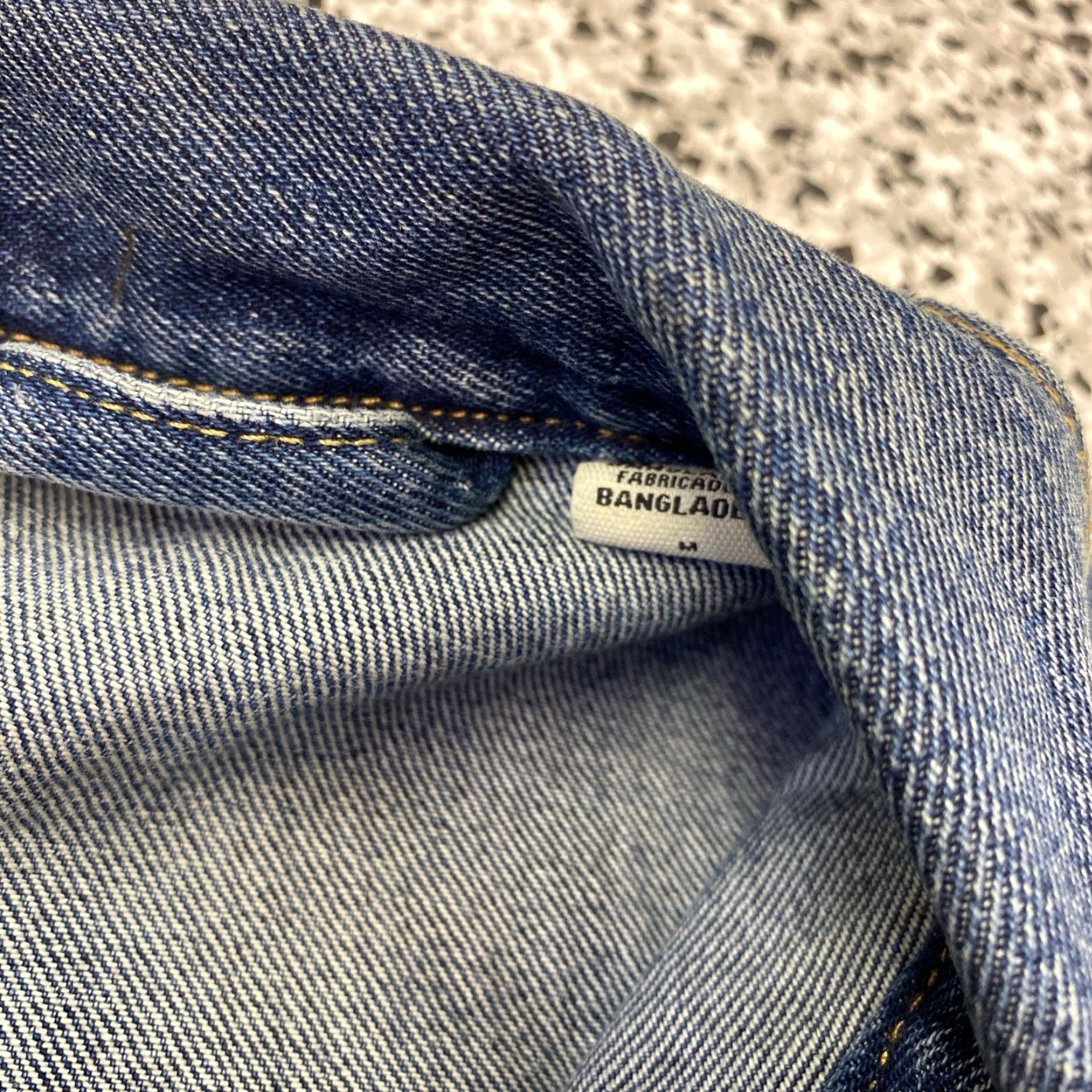 Levi's Levi's Trucker Jacket Denim Blue M Medium Stock Sample Big E Collared Lined Men Jeans Jacket Size US M / EU 48-50 / 2 - 3 Thumbnail