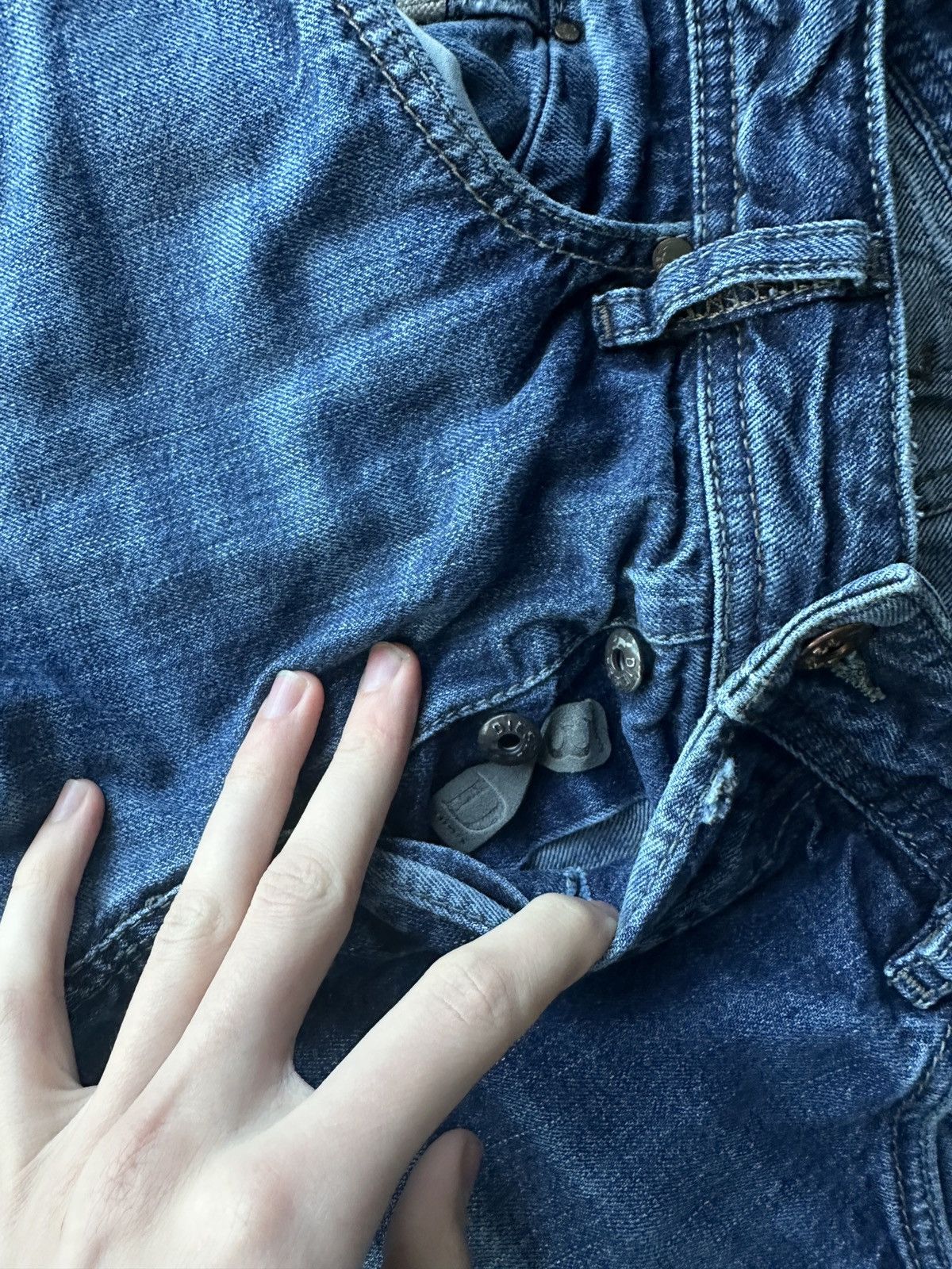 Diesel 🚨 RARE DIESEL MEN DENIM JEANS AVANT GARDE IFSIXWASNINE Y2K Size US 34 / EU 50 - 6 Thumbnail