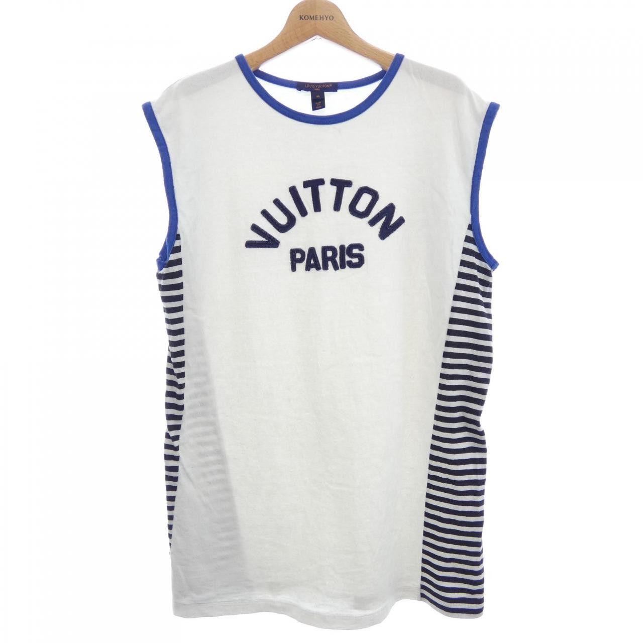 Louis Vuitton Louis Vuitton Louis Vuitton VUITTON PARIS Basketball Tank Top Tank Top Textile Tops FPTB07OB0 DUTY FREE for USA Size ONE SIZE - 1 Thumbnail