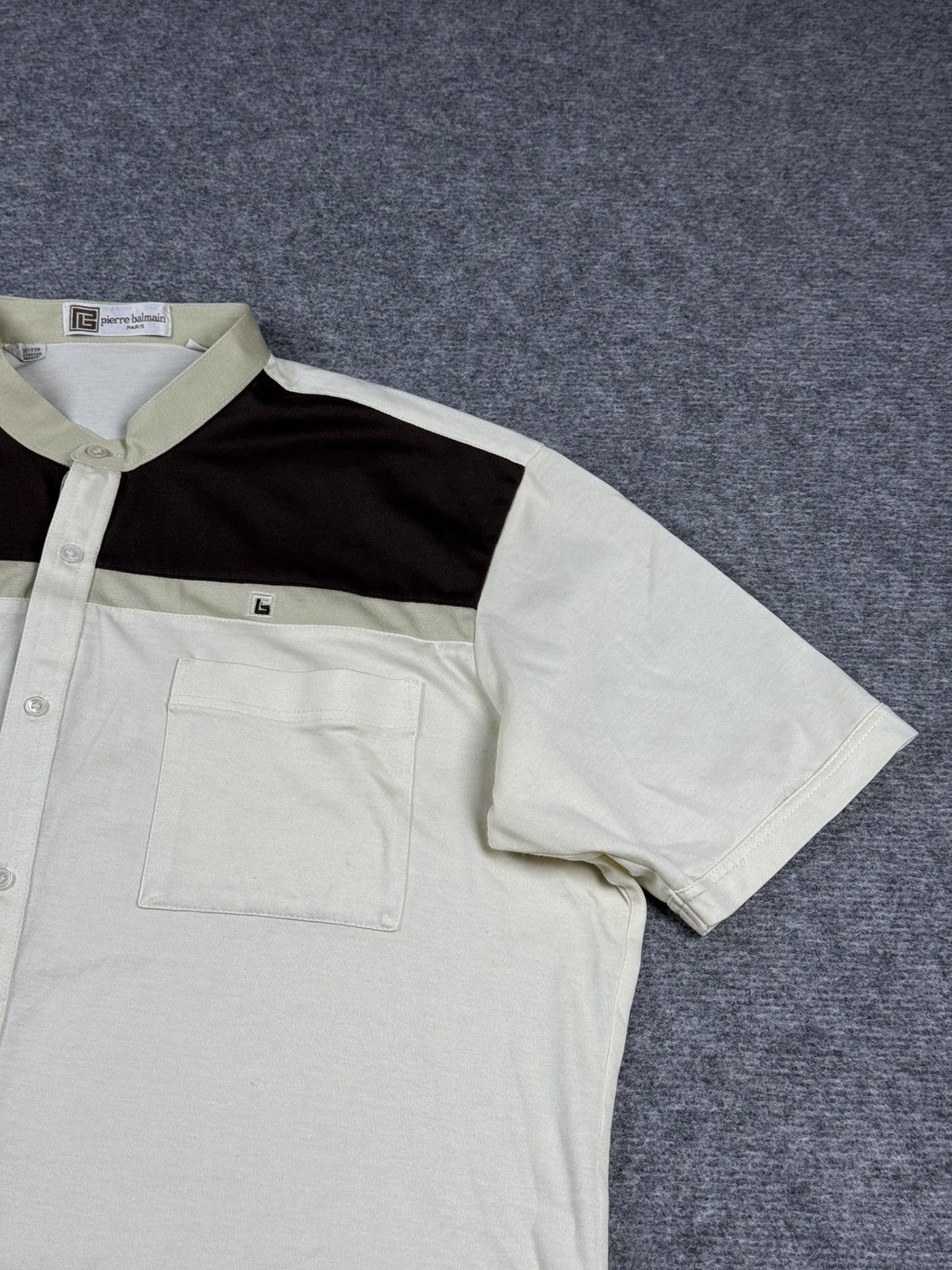 Japanese Brand × Pierre Balmain × Vintage Vintage Pierre Balmain button ups shirt Size US L / EU 52-54 / 3 - 3 Thumbnail