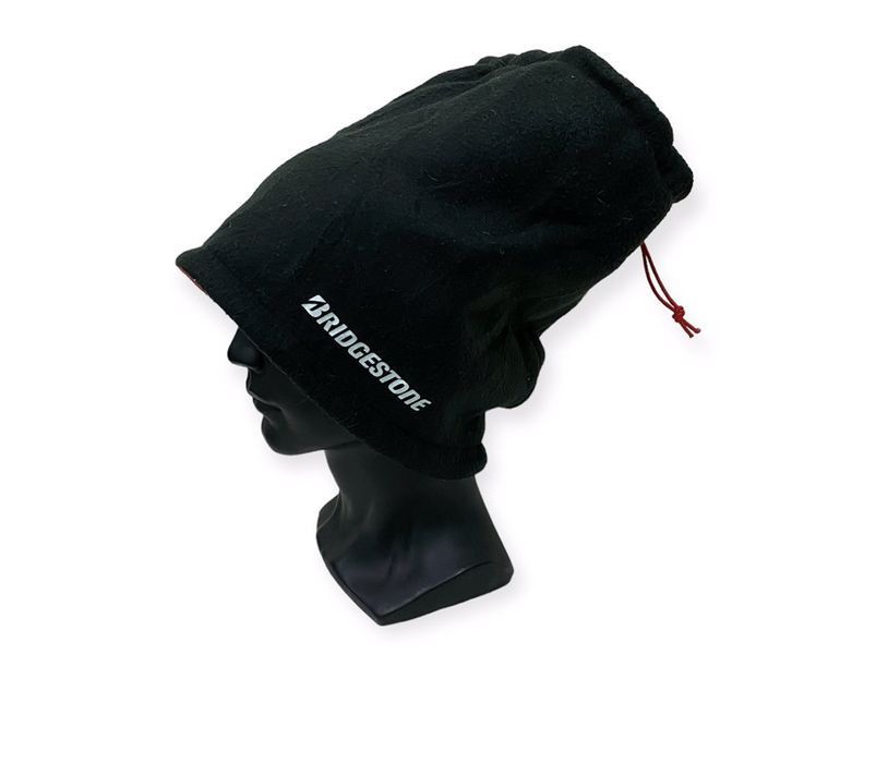 image of Bridgestone Plain Neck Gaiter Beanie Hat, Men's