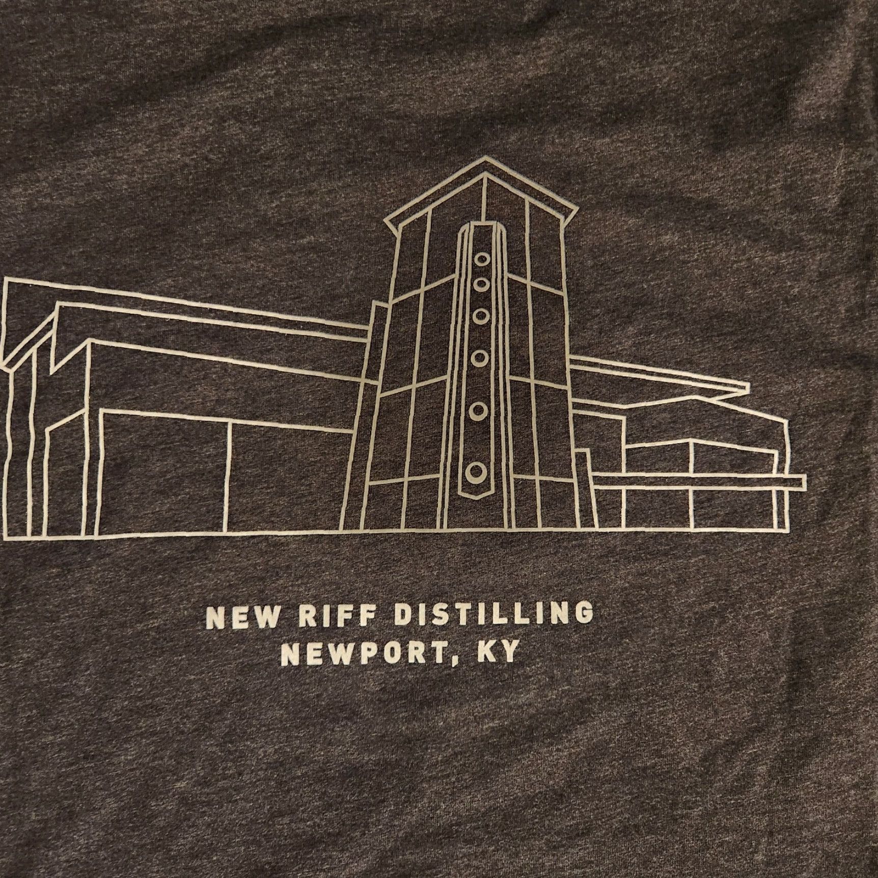 Vintage New Riff Distilling T-Shirt Men's Large Bourbon Whiskey Gray Newport KY Shirt Regular Gray Cotton Unbranded 5000 Sportsmen Gildan 5000 Size US L / EU 52-54 / 3 - 4 Thumbnail