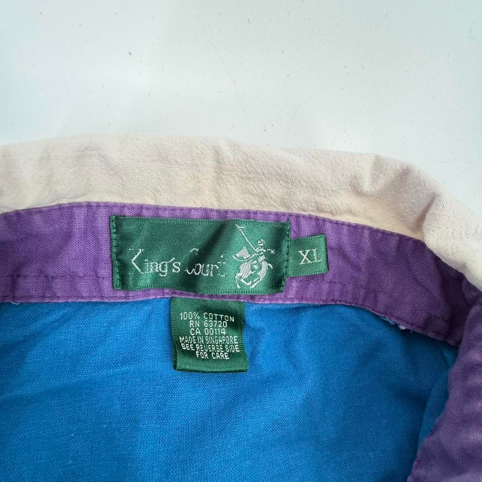 Polo Ralph Lauren Vintage rugby kings court polo shirt Size US XL / EU 56 / 4 - 4 Thumbnail
