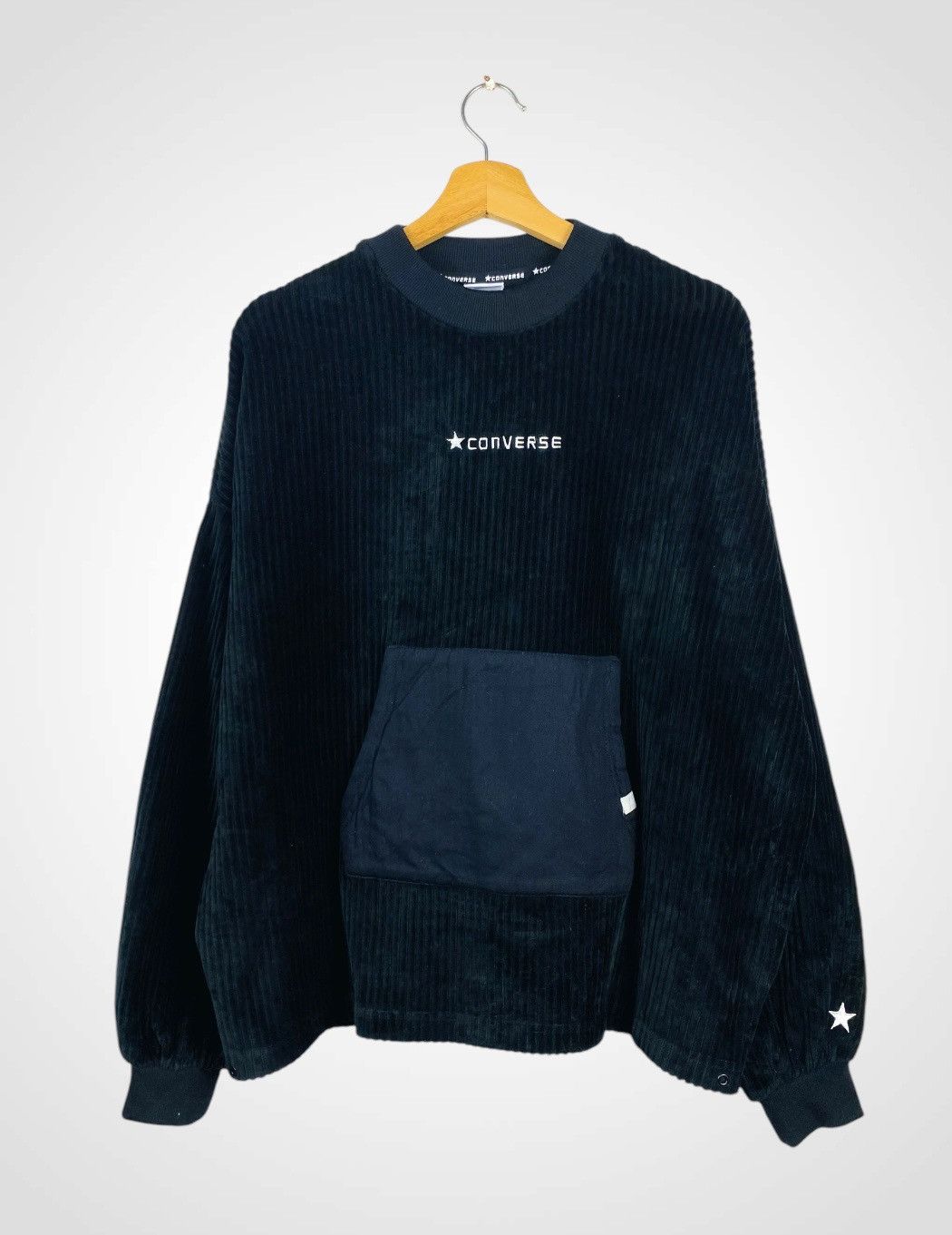 Rare Converse Small Logo Baggy Sweatshirt
