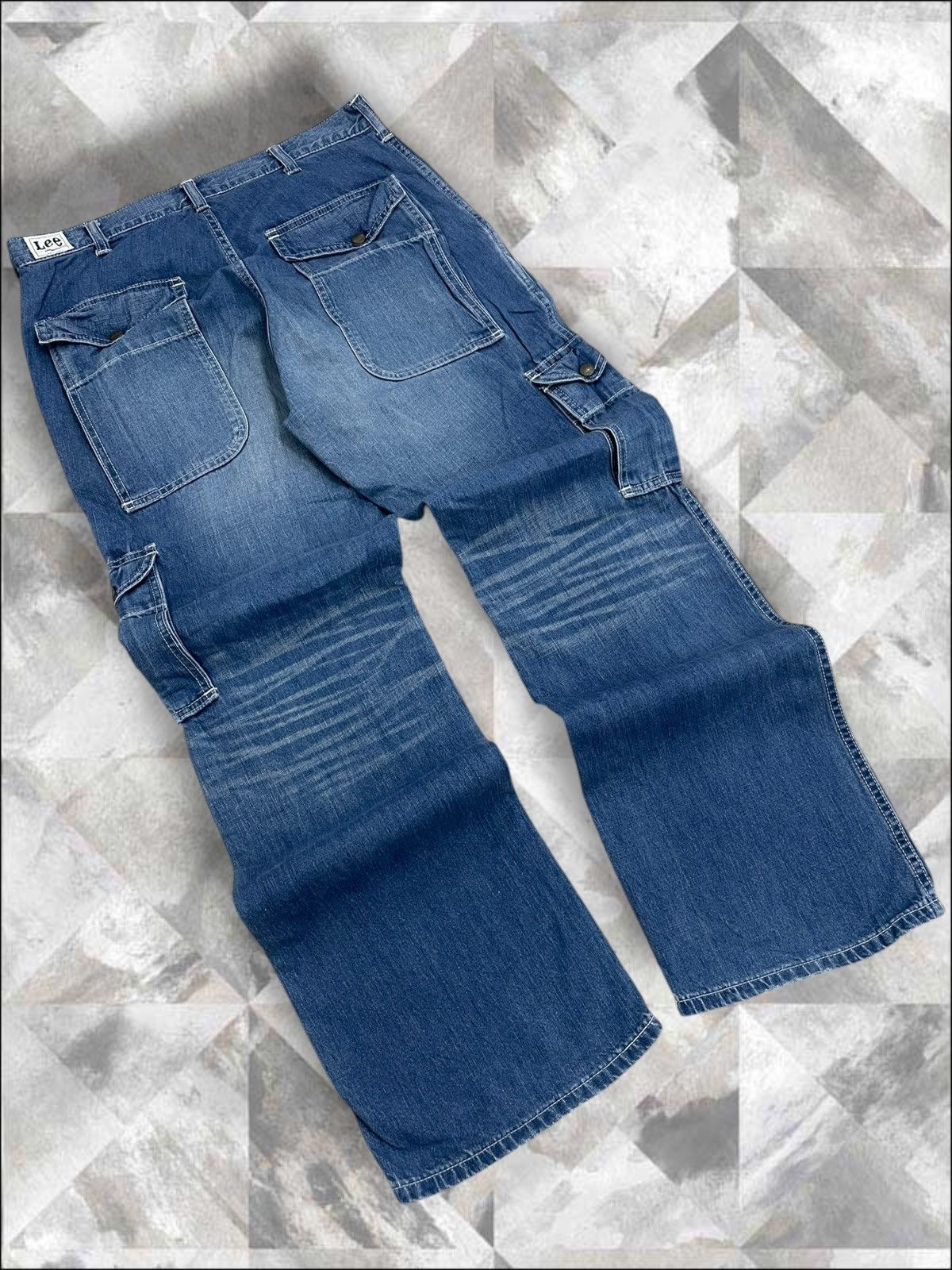 Lee Vintage 1990s Designer Lee Bush Pant Baggy Rare Style Size US 32 / EU 48 - 11 Thumbnail