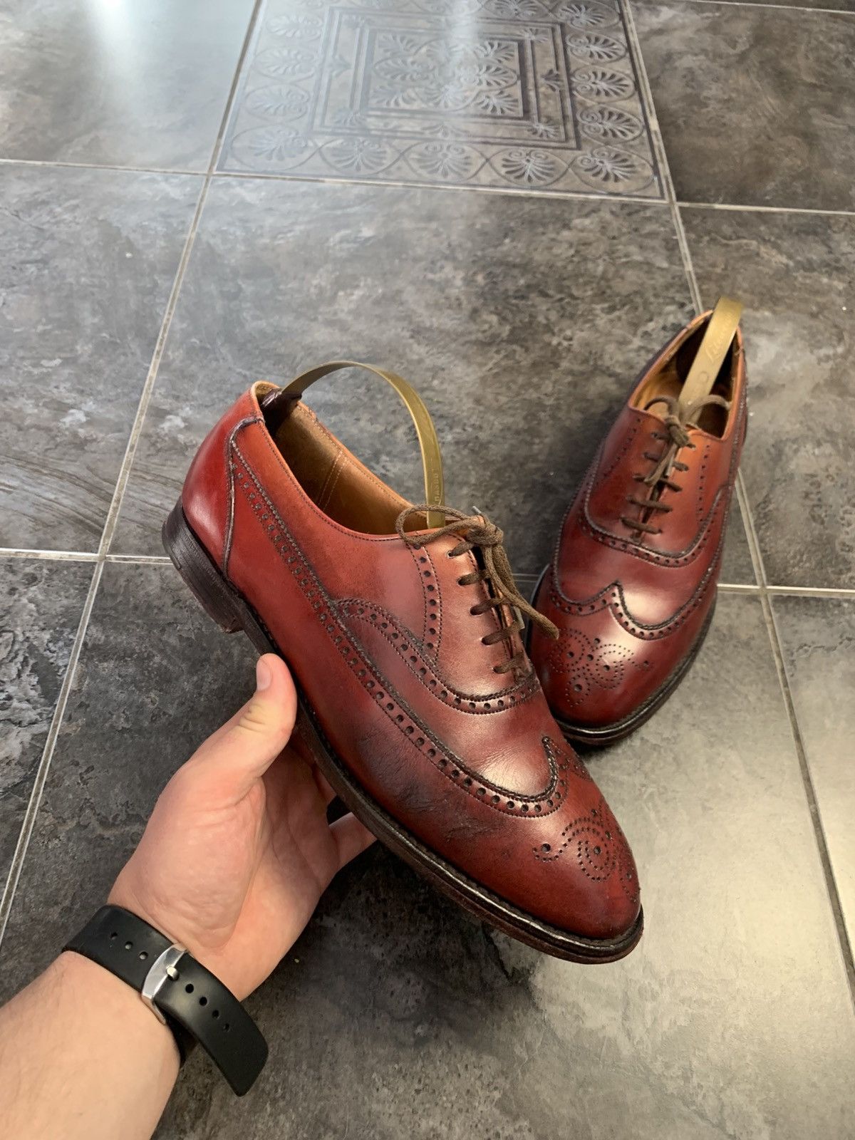 Church's Church’s Portmone Derby Brogue Size US 8.5 / EU 41-42 - 4 Thumbnail