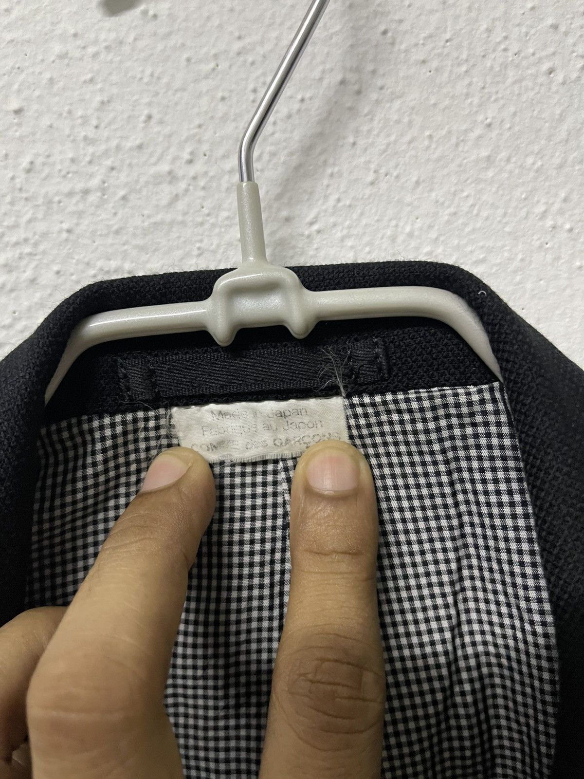 Comme des Garcons Homme Deux AD 2012 COMME DES GARCONS HOME DEUX WOOL BLAZZER Size US XS / EU 42 / 0 - 10 Thumbnail