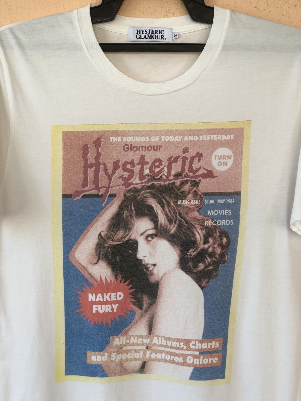 Hysteric Glamour Hysteric Glamour NAKED FURY Porn Star Tee Size US M / EU 48-50 / 2 - 2 Thumbnail