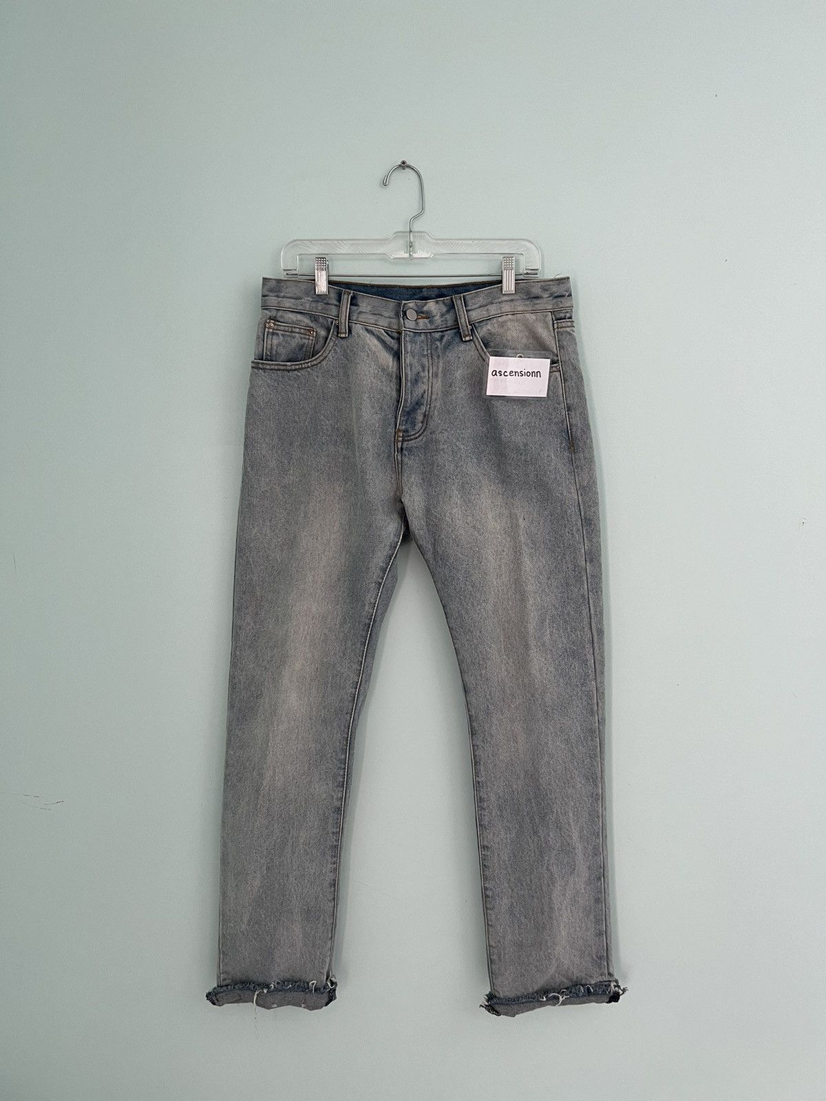 MNML mnml jeans stacked blue Size US 33 - 1 Thumbnail