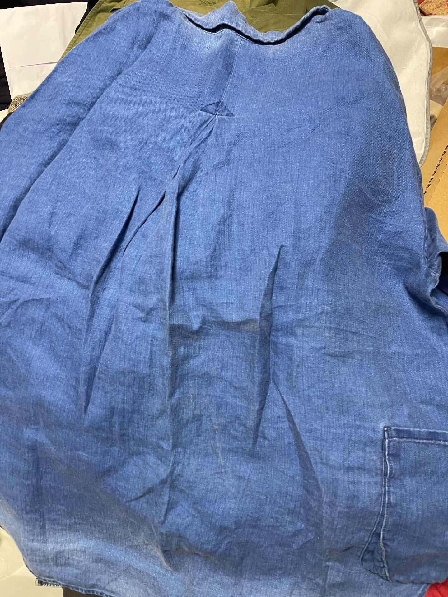 Porter Classic Porter classic indigo linen shirt Size US M / EU 48-50 / 2 - 9 Thumbnail
