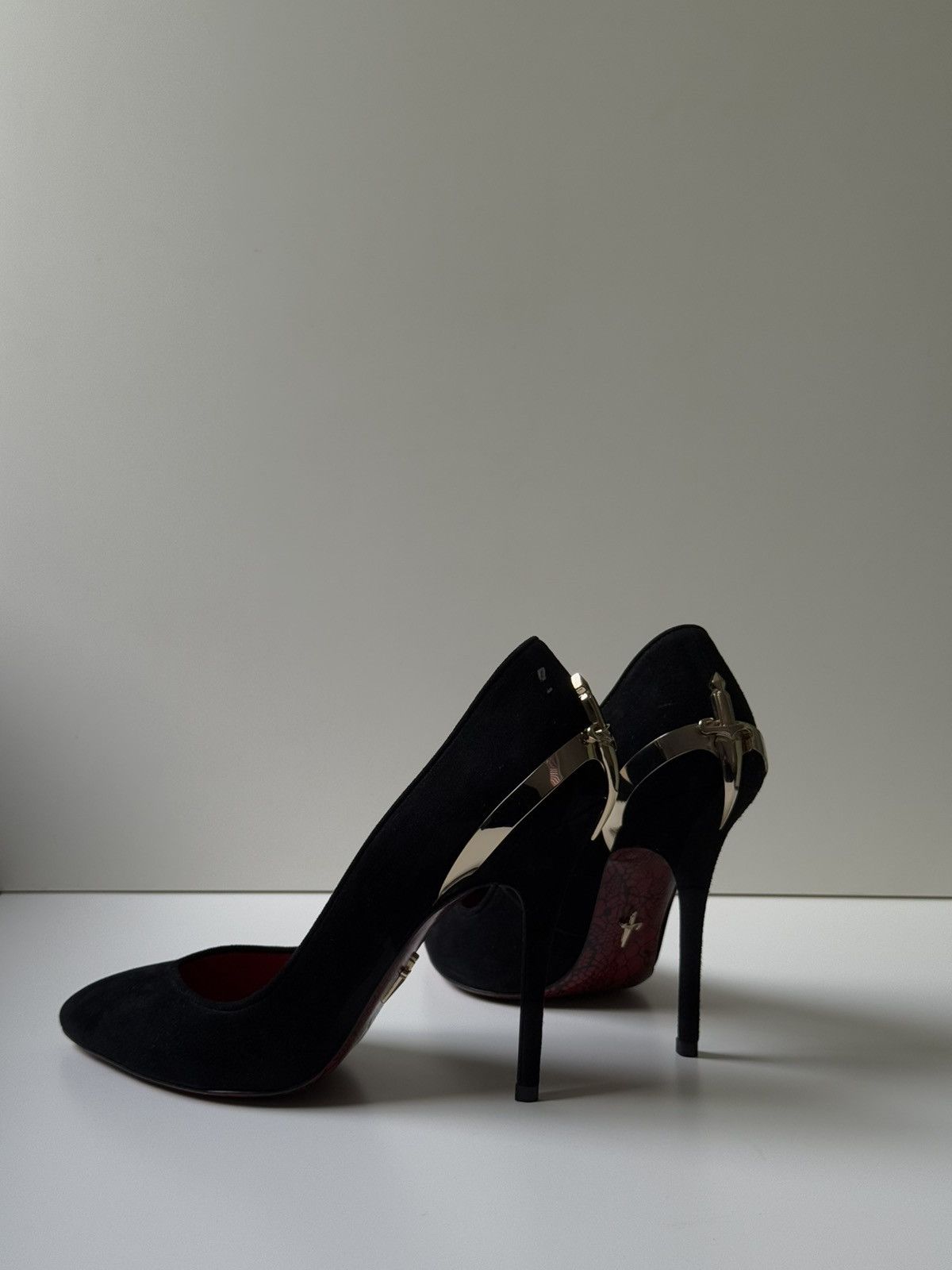 Paciotti Cesare Paciotti Iconic & Rare Lady Blade Dagger Heels Size US 6.5 / IT 36.5 - 6 Thumbnail