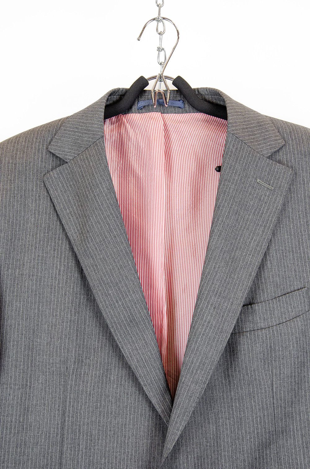 Suitsupply Suitsupply ACORfato Wool Pinstripe Suit 44R EU54 Size 44R - 15 Thumbnail
