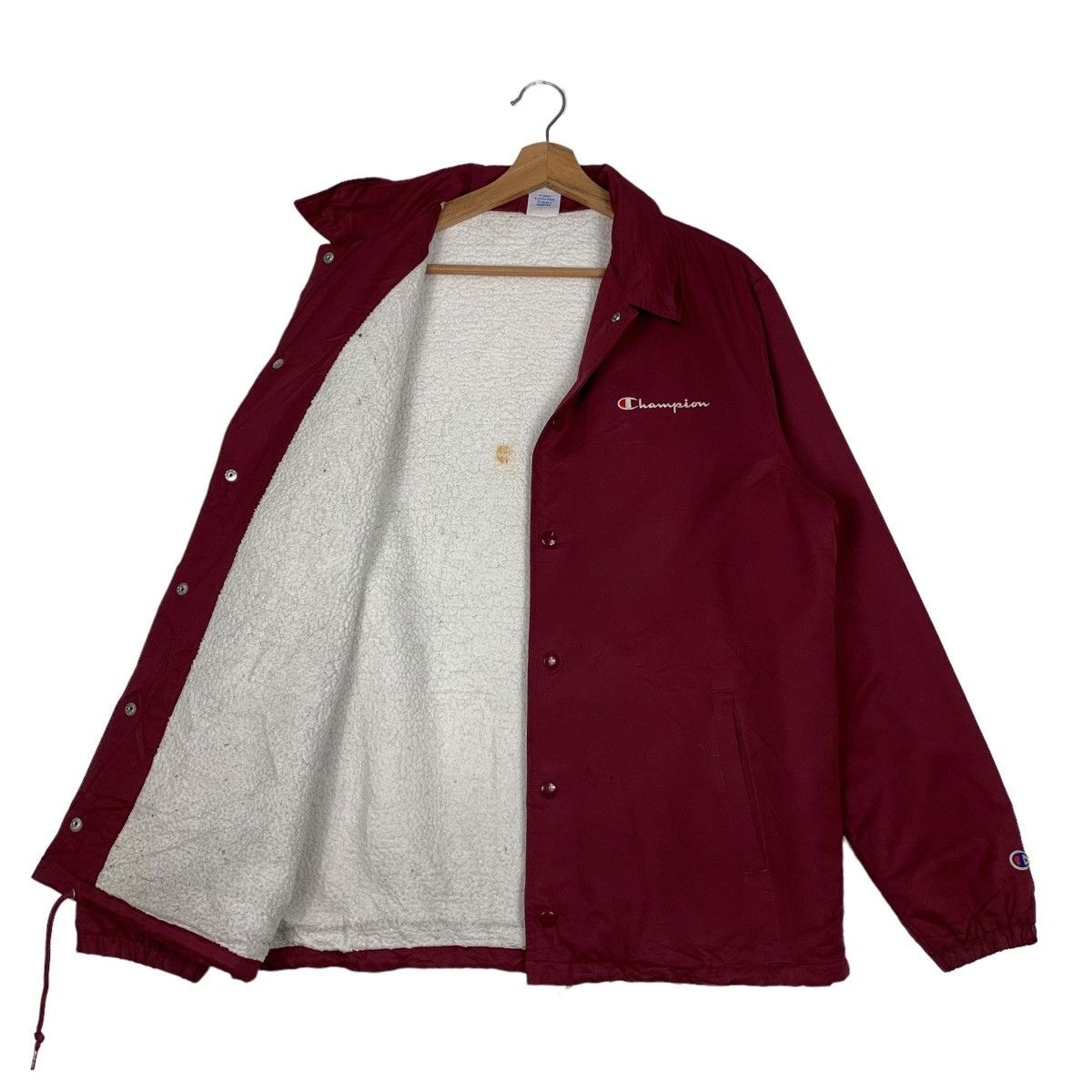 Champion CHAMPION Embroidery Small Logo Coach Jacket #0519-C24 Size US L / EU 52-54 / 3 - 8 Thumbnail
