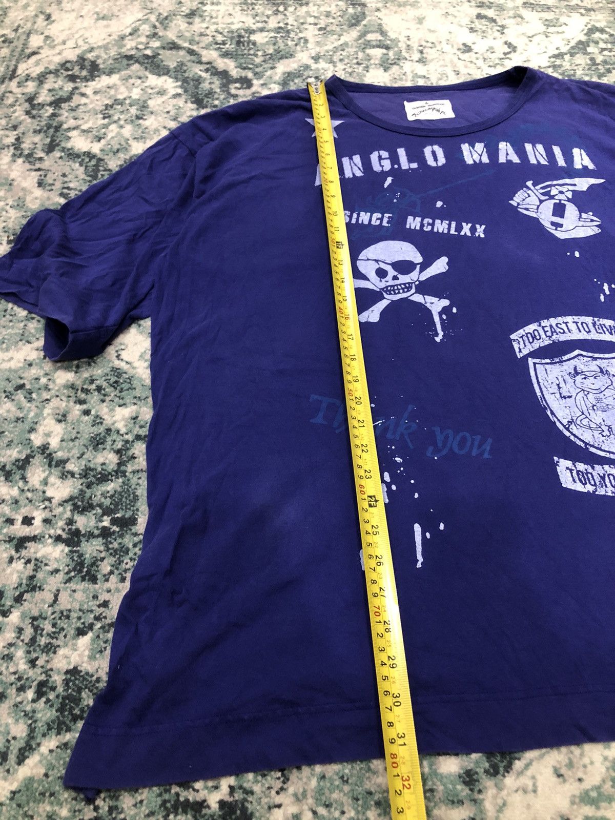 Vivienne Westwood Vivienne Westwood Anglomania Too Fast To Live Oversized Boxy Size US XXL / EU 58 / 5 - 7 Thumbnail