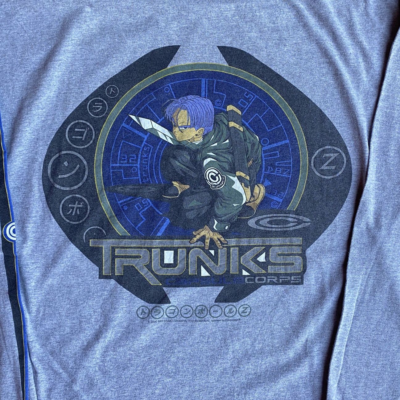 Vintage Vintage 2000 DBZ Future Trunks L/S T-Shirt Size US XL / EU 56 / 4 - 4 Thumbnail