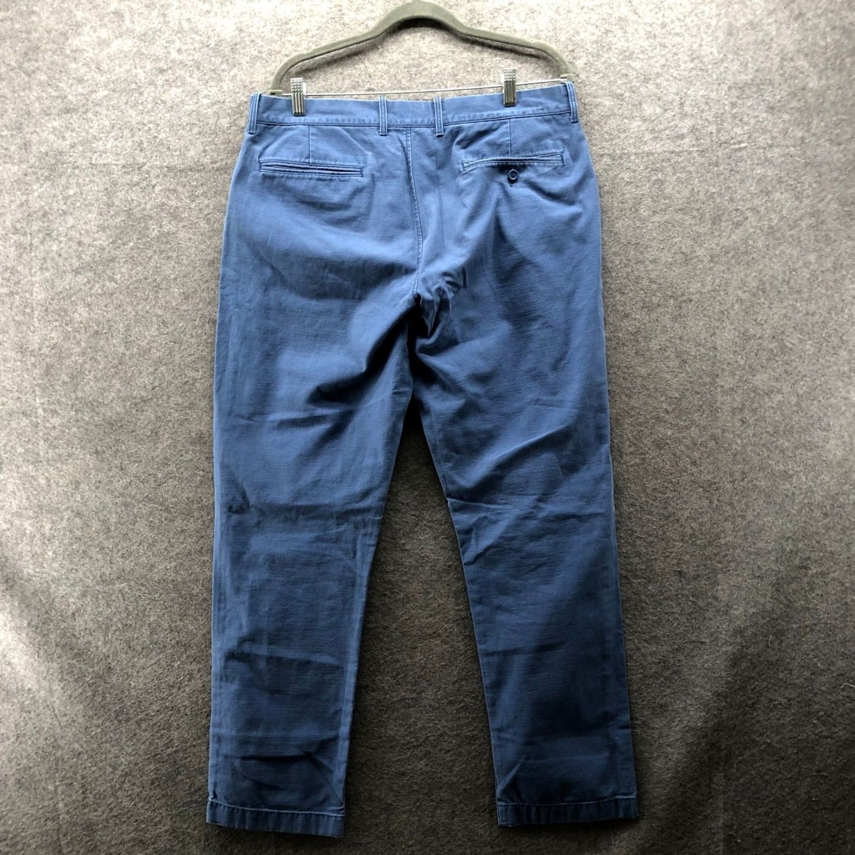 J.Crew J.Crew The Sutton Straight Chino Pants Mens 35x32 31 Light Blue Cotton Size US 35 - 2 Thumbnail