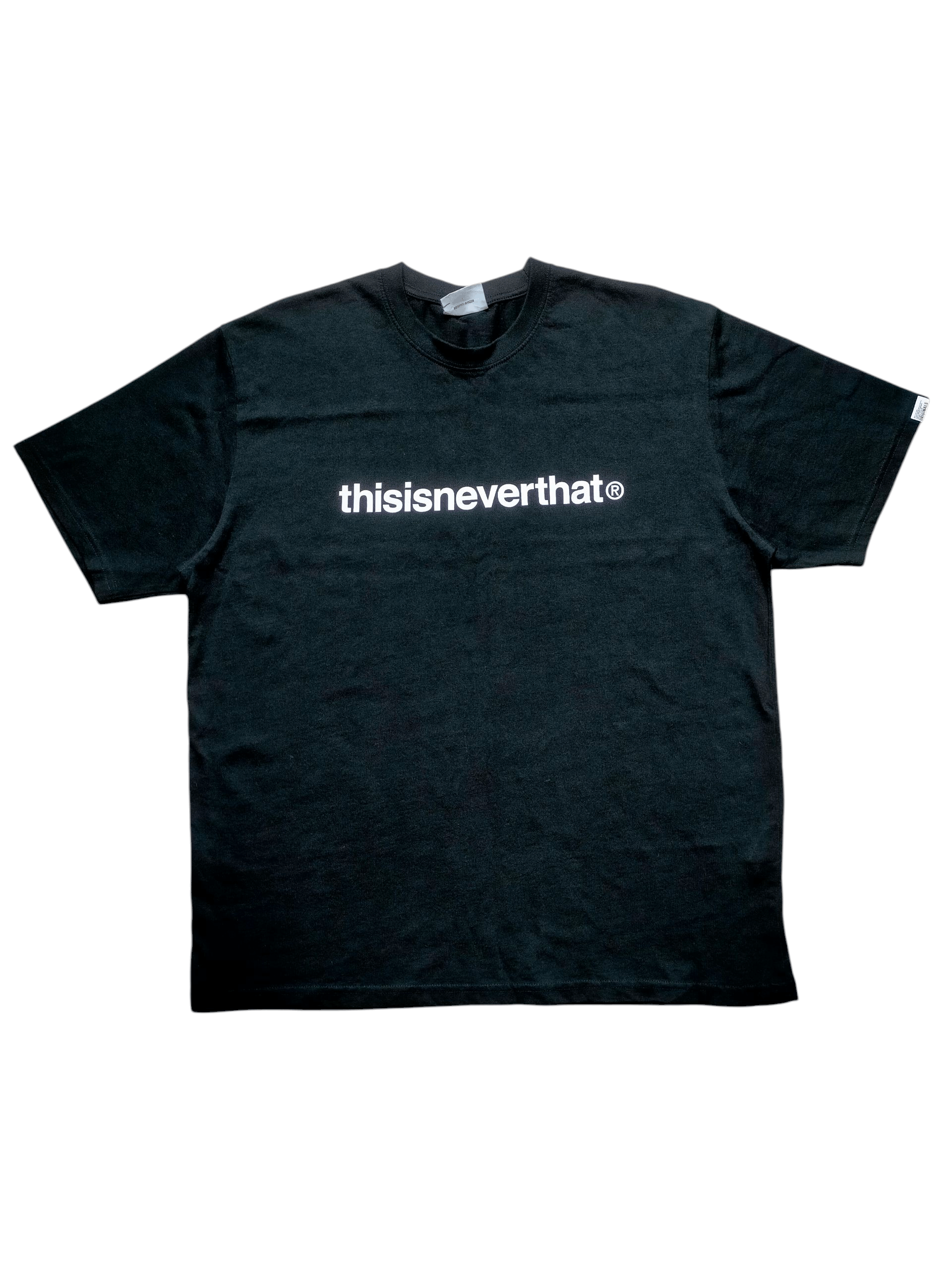 thisisneverthat Thisisneverthat Spell out black tee Size US L / EU 52-54 / 3 - 1 Thumbnail