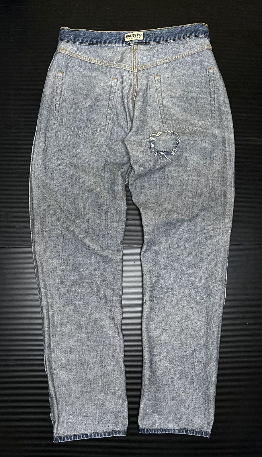 Smith's American × Vintage 🔥HOT DROPS🔥Japanese Brand Smith American Patch Work Denim Size US 32 / EU 48 - 7 Thumbnail