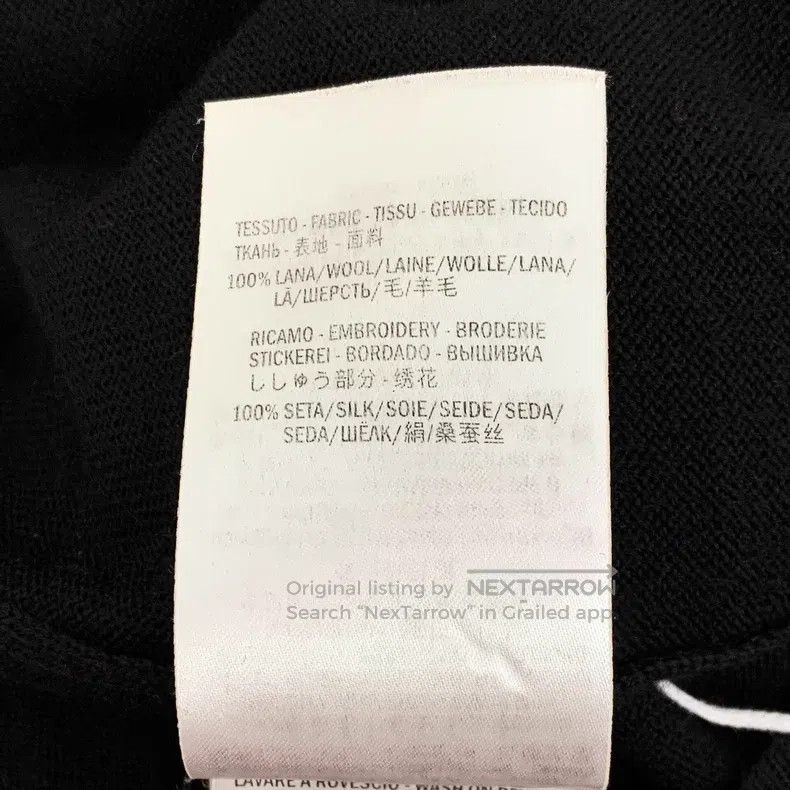 Gucci Gucci Black bow diamond wool round-neck short-sleeved swea Size XS / US 0-2 / IT 36-38 - 8 Thumbnail