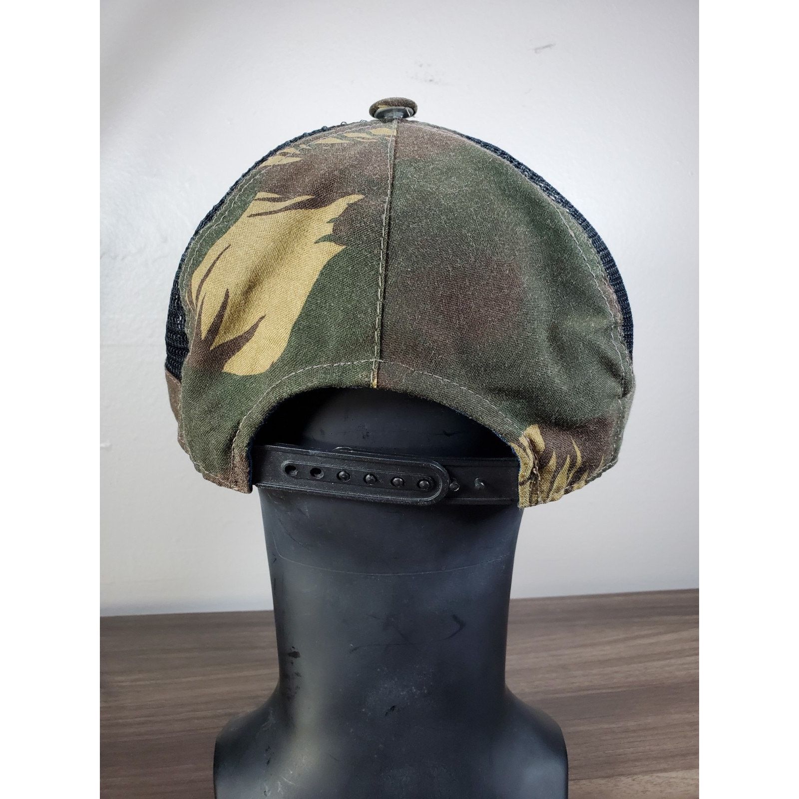 Vintage RANTHAMBHOR Tiger Hat Snapback Cap Green National Park India Size ONE SIZE - 7 Thumbnail