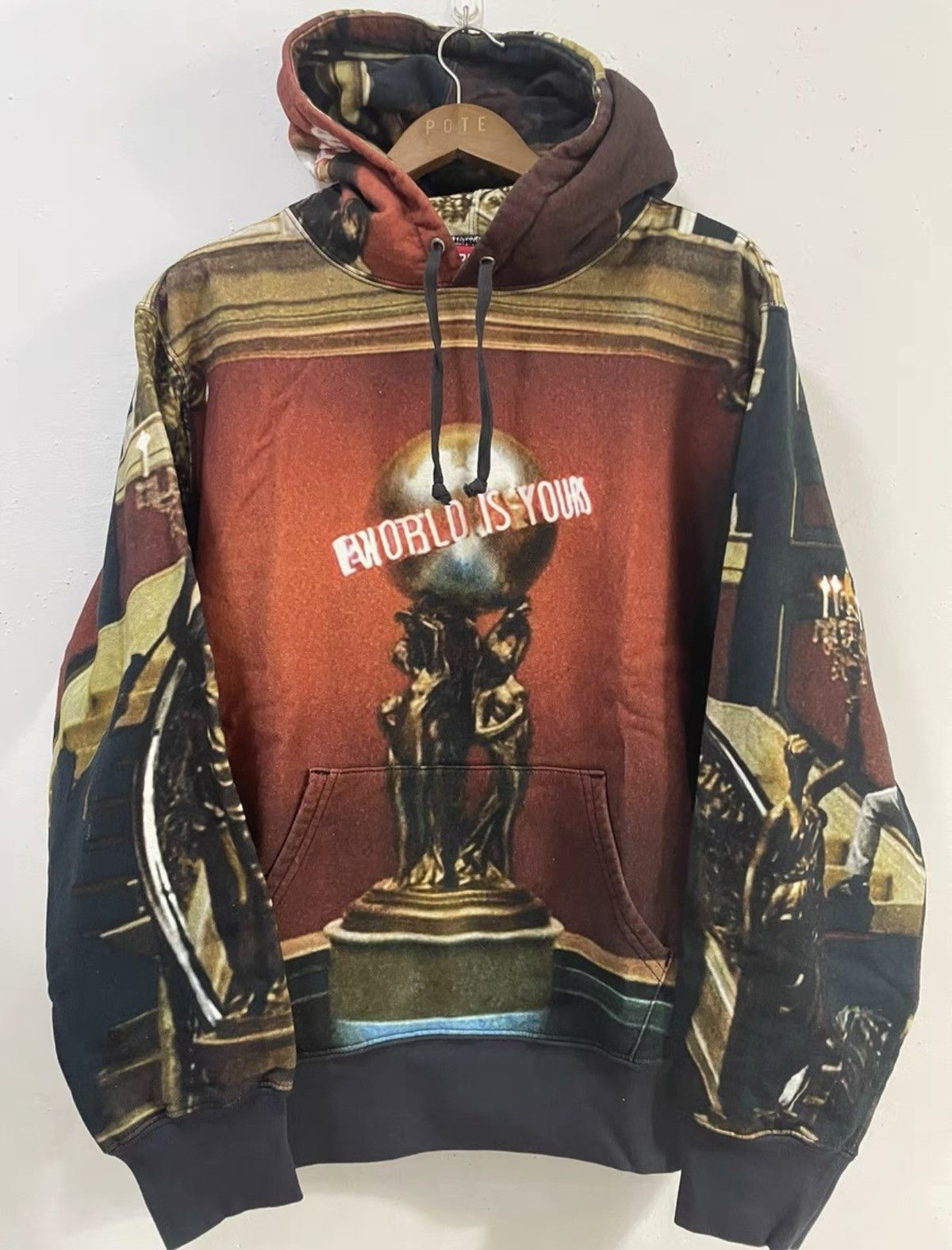 Supreme Supreme scarface world is yours hoodie hood sweatershirt Size US L / EU 52-54 / 3 - 1 Thumbnail
